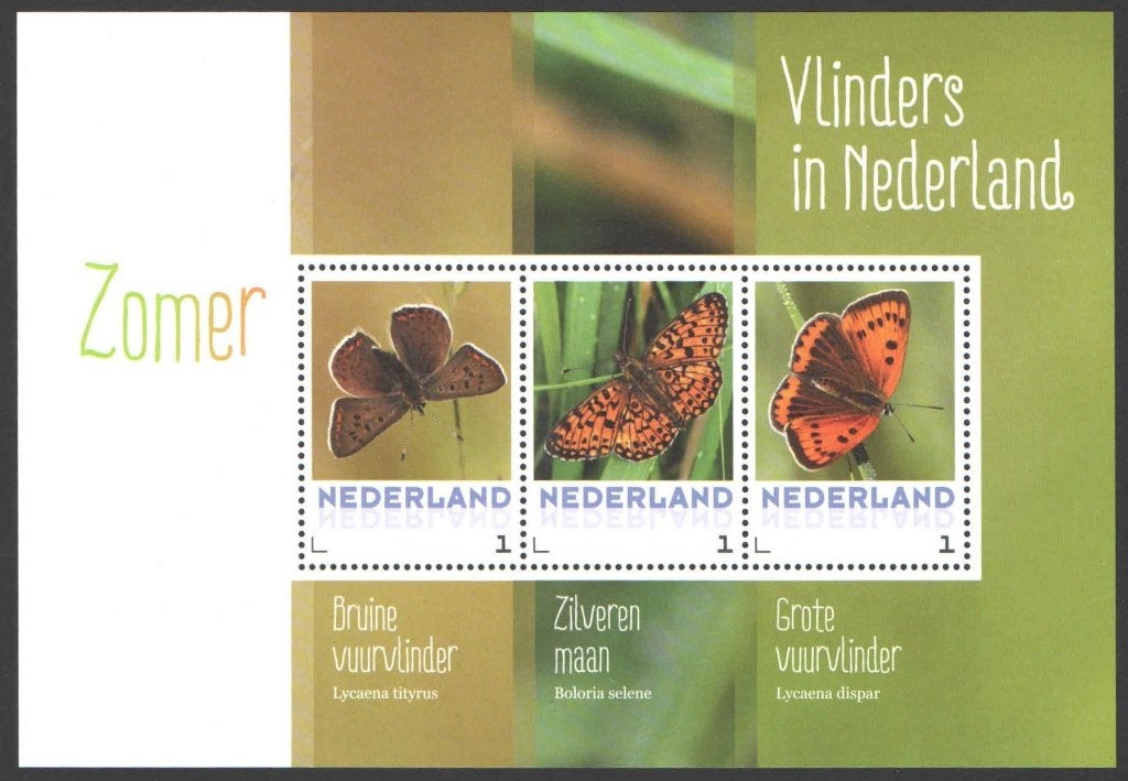 Postzegels Vlinders in Nederland: Zomer, Ophalen of Verzenden, Na 1940, Postfris
