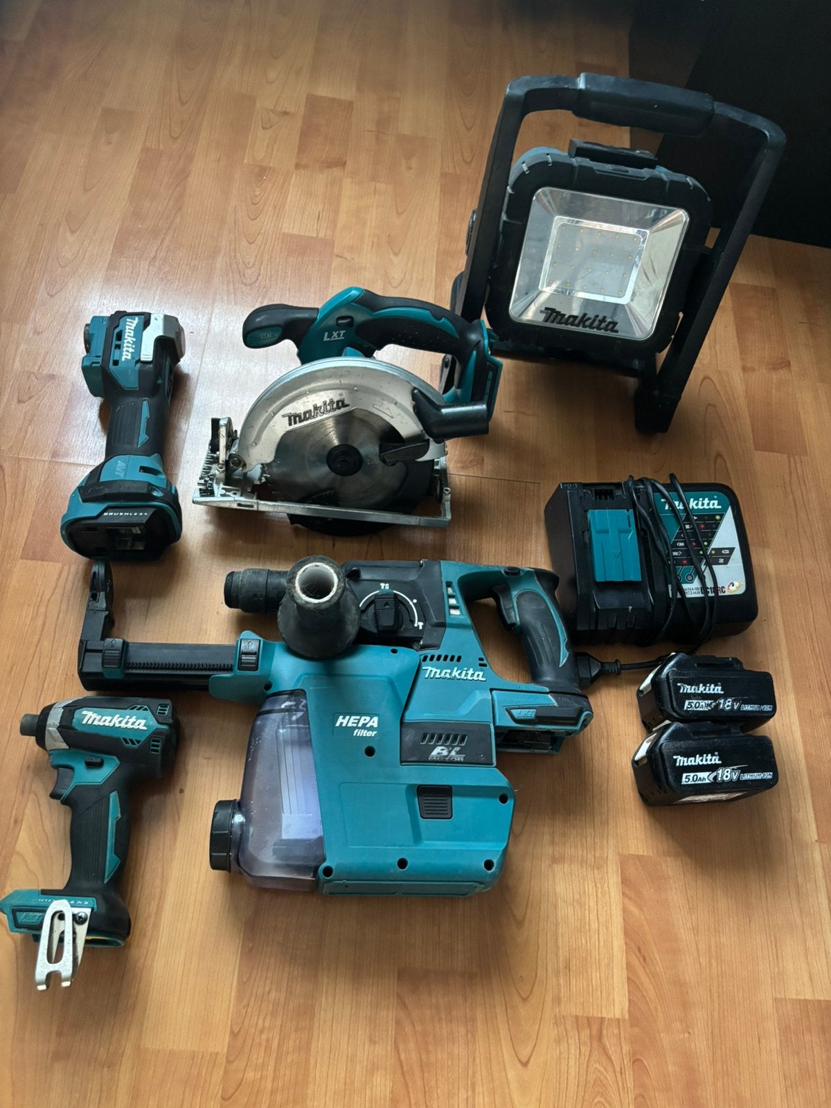 Makita set ,, Ophalen of Verzenden, Zo goed als nieuw, Boor- en/of Breekhamer