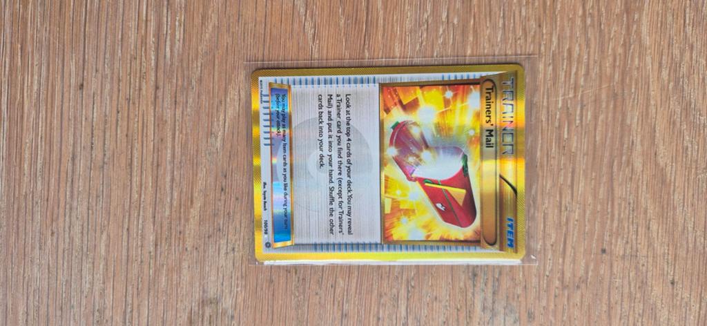 Trainer's Mail Ancient Origins 100/98, Ophalen of Verzenden, Zo goed als nieuw, Losse kaart, Foil