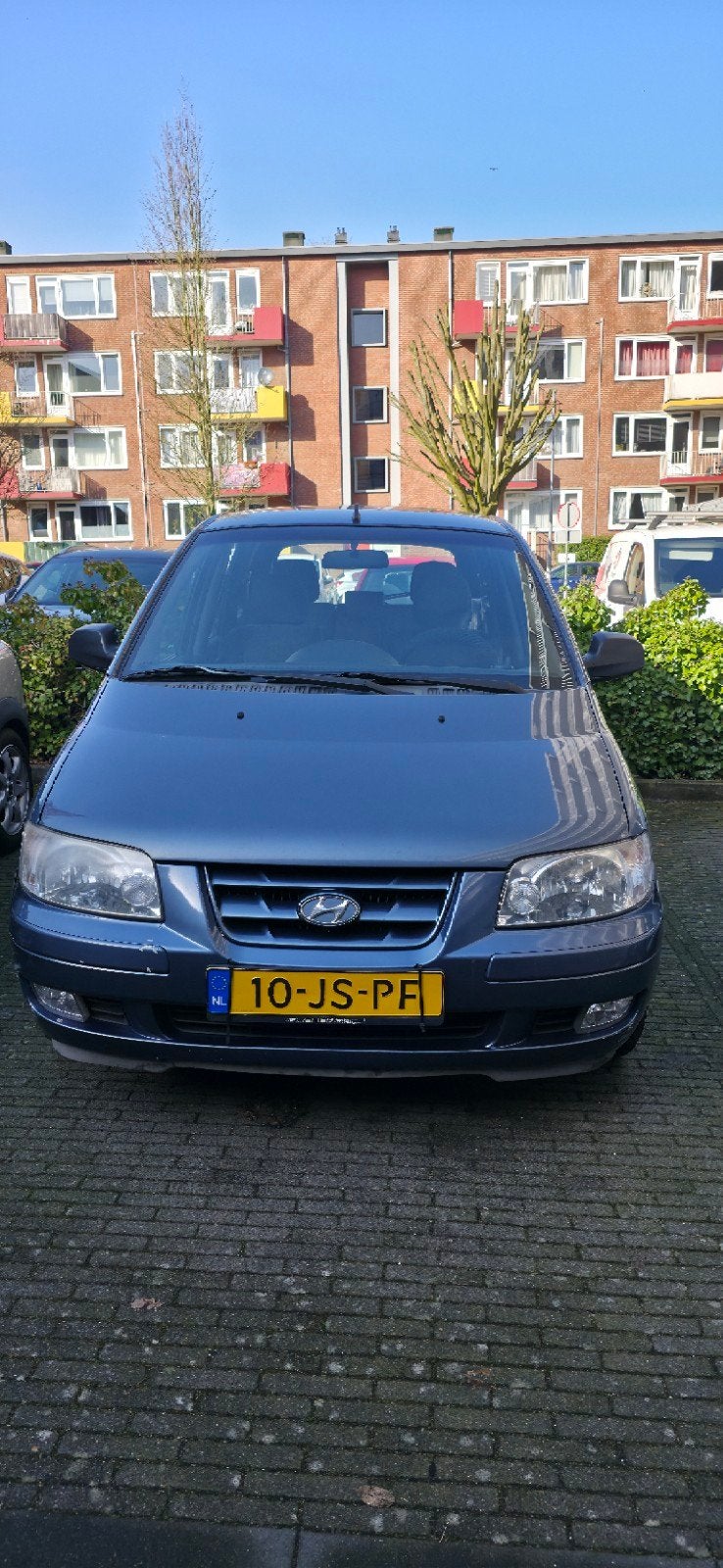 Hyundai Matrix 1.8 I GLS AUT 2002 Blauw, Auto's, Matrix, 4 cilinders, Blauw, 122 pk