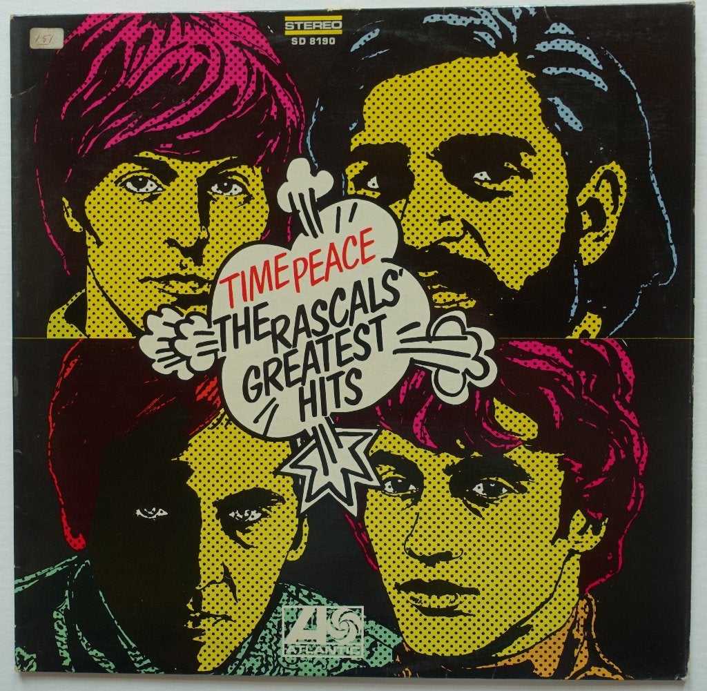 Rascals, time peace, lp, vinyl, Gebruikt, Ophalen of Verzenden, 1960 - 1969, Inclusief binnenhoes
