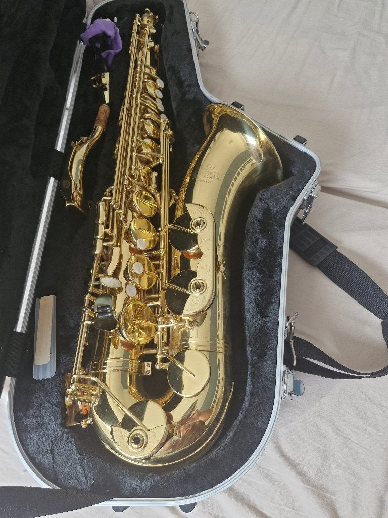 Tenor saxofoon, Ophalen, Gebruikt, Tenor, Met koffer