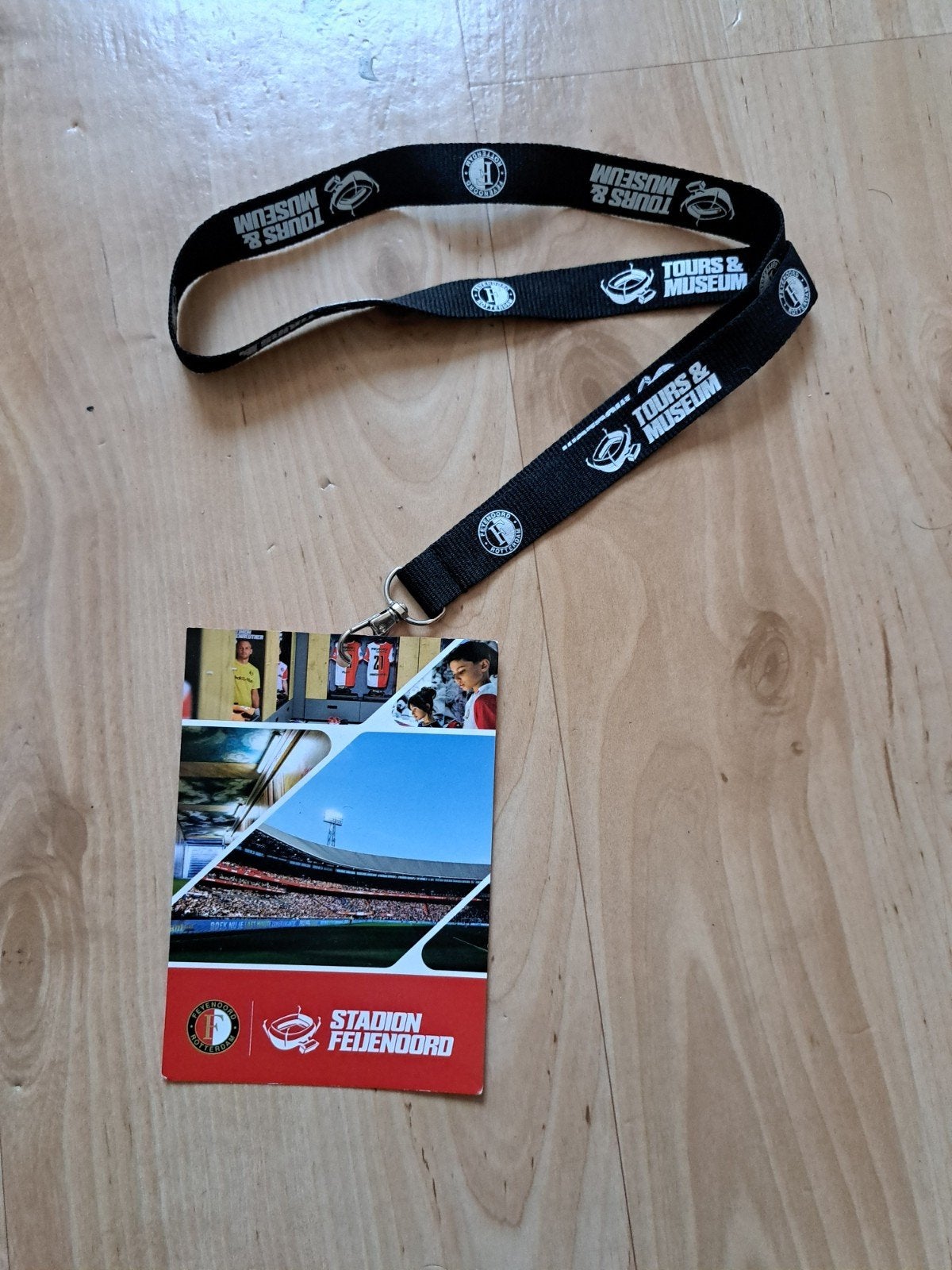 Feyenoord Stadion Tour & Museum Lanyard met Korting, Ophalen of Verzenden, Zo goed als nieuw, Feyenoord, Overige typen