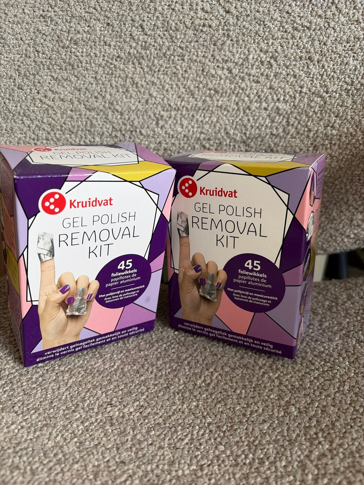 Kruidvat Gel Polish Removal Kit - 2 dozen, Ophalen, Nieuw, Overige typen