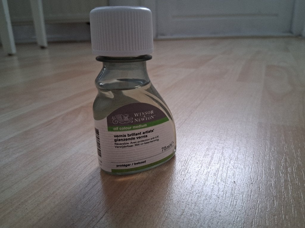 GRATIS af te halen: olieverf vernis glanzend, Ophalen of Verzenden