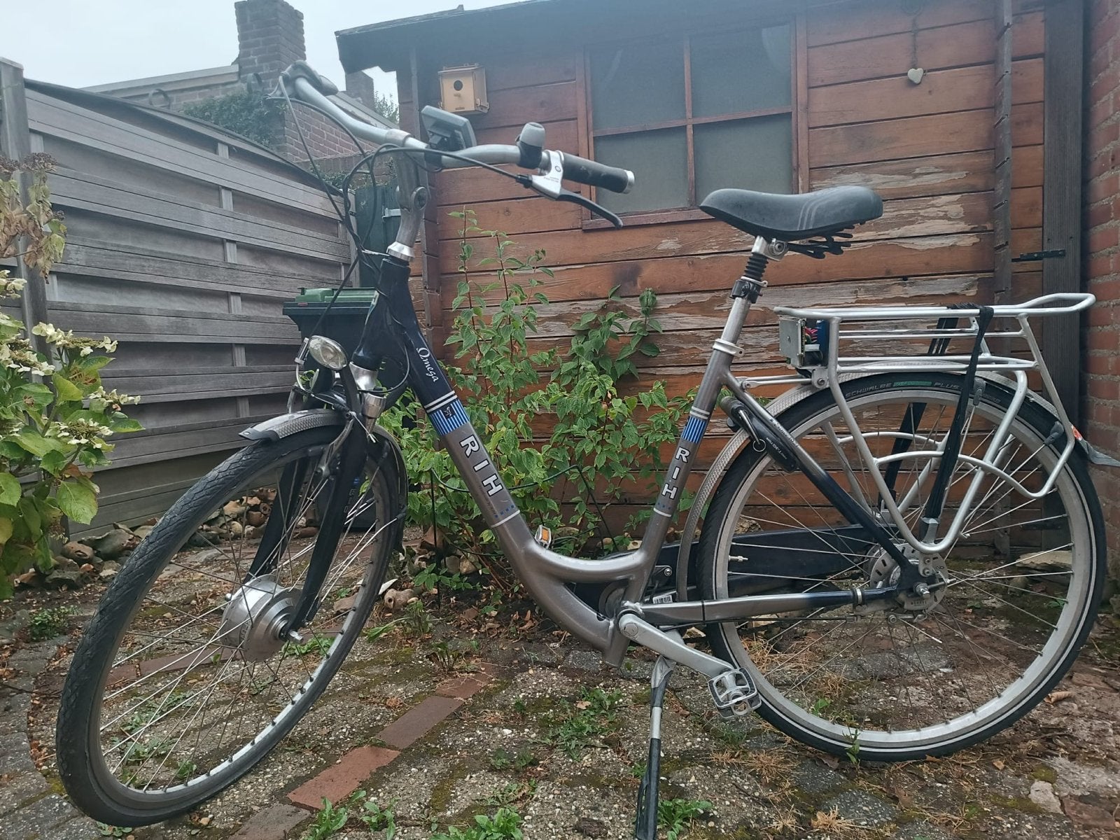 RIH Omega E-bike (Maat 49), Fietsen en Brommers, Elektrische fietsen, Minder dan 30 km per accu, Gebruikt, 47 tot 51 cm, Ophalen