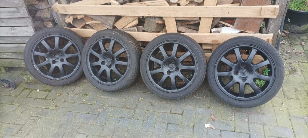 Stervelgen  met twee prima banden voor Peugeot 206/8, Ophalen of Verzenden, Gebruikt