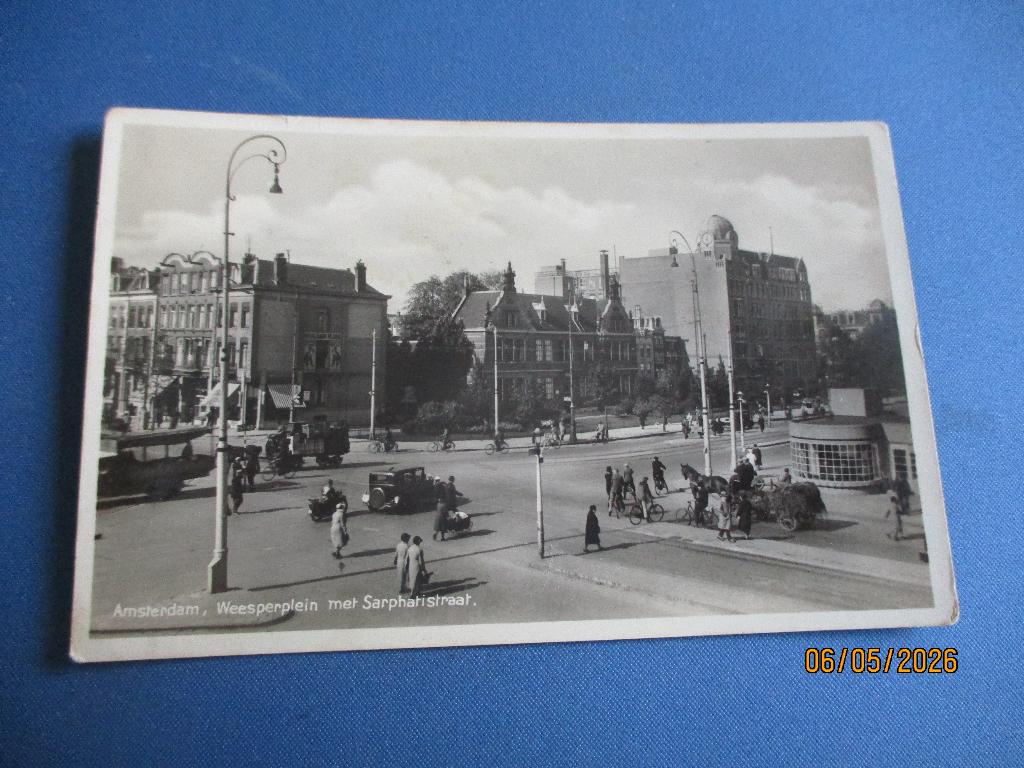 Amsterdam, Ophalen of Verzenden, Voor 1920, Gelopen, Noord-Holland