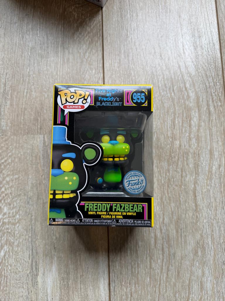 Funko Pop! Freddy Fazbear Blacklight #955, Verzamelen, Ophalen of Verzenden, Zo goed als nieuw