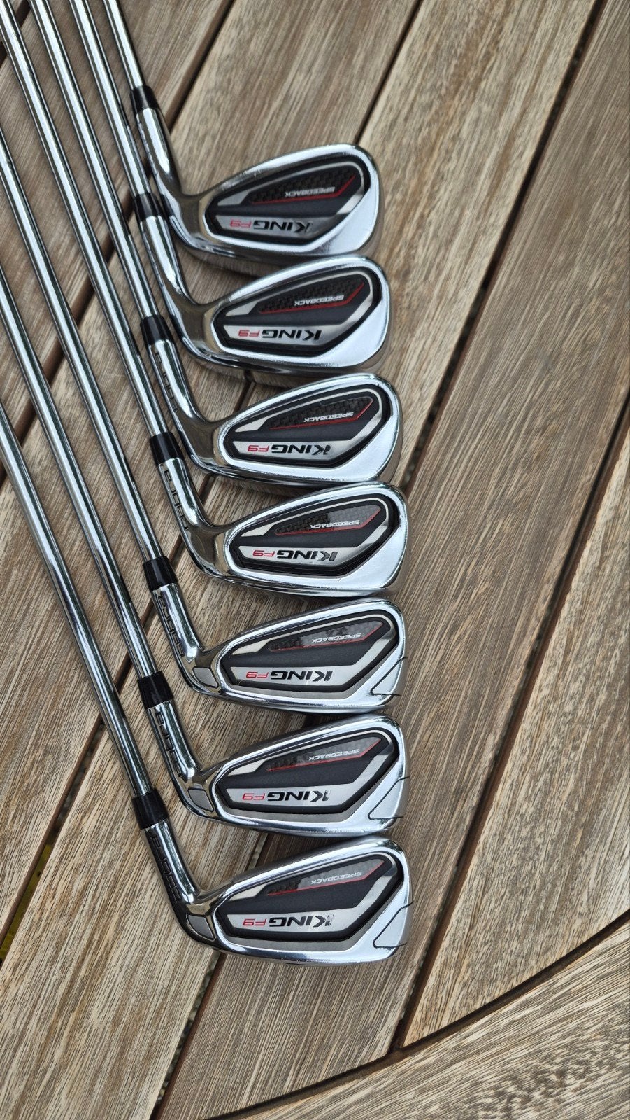 Cobra F9 Speedback IJzers (Gapwedge-5), Sport en Fitness, Golf, Ophalen of Verzenden, Gebruikt, Set, Overige merken