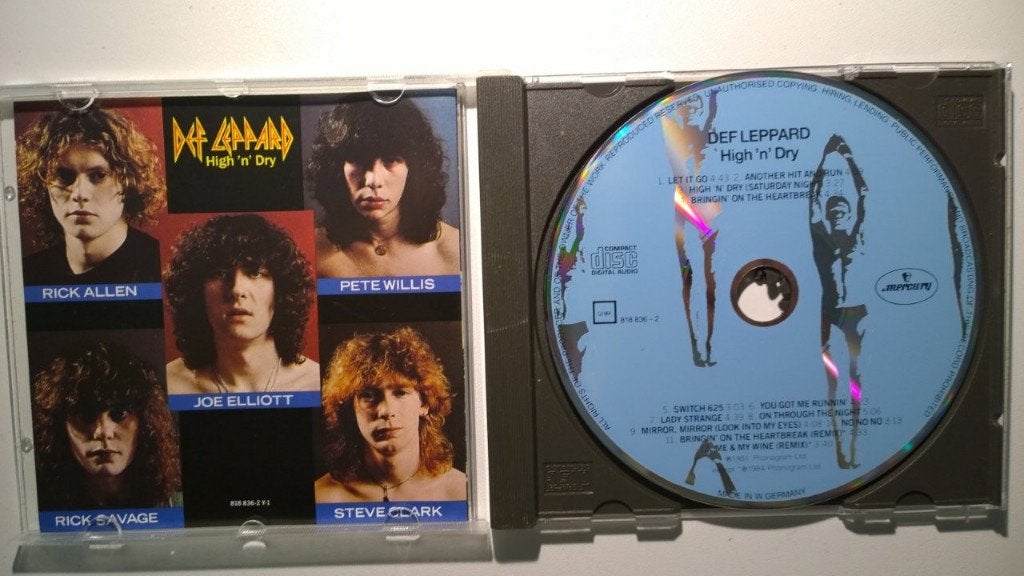 Def Leppard - High 'n' Dry, Cd's en Dvd's, Cd's | Hardrock en Metal, Ophalen of Verzenden, Zo goed als nieuw