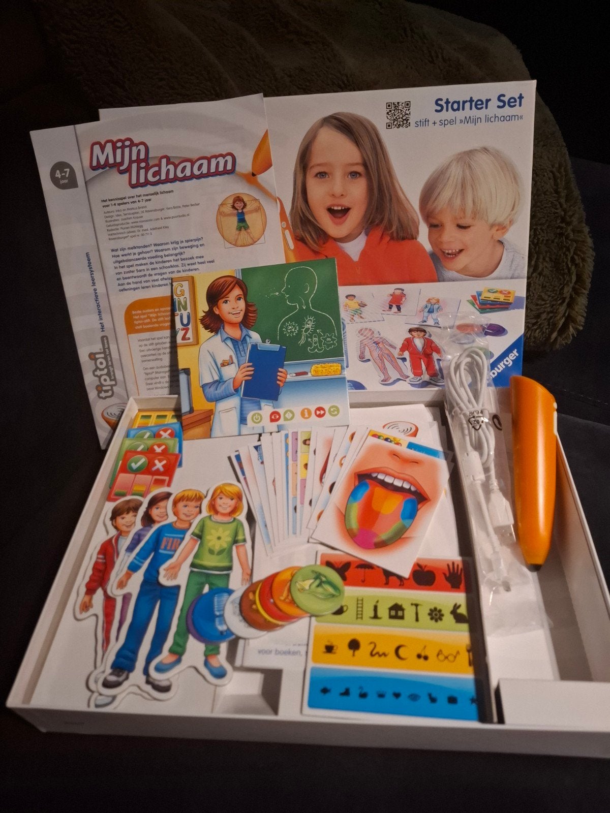 Tiptoi Starter Set (Stift + Spel), Kinderen en Baby's, Ophalen of Verzenden, Zo goed als nieuw, Ontdekken, Met geluid