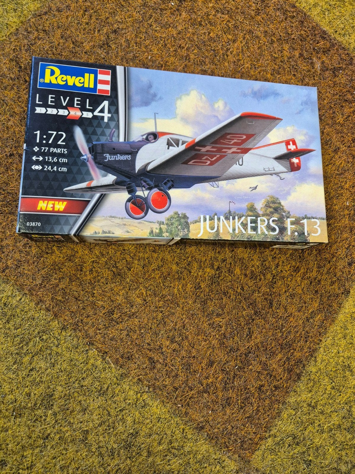 Revell 03870 JUNKERS F.13, Hobby en Vrije tijd, 1:72 tot 1:144, Revell, Nieuw, Ophalen of Verzenden