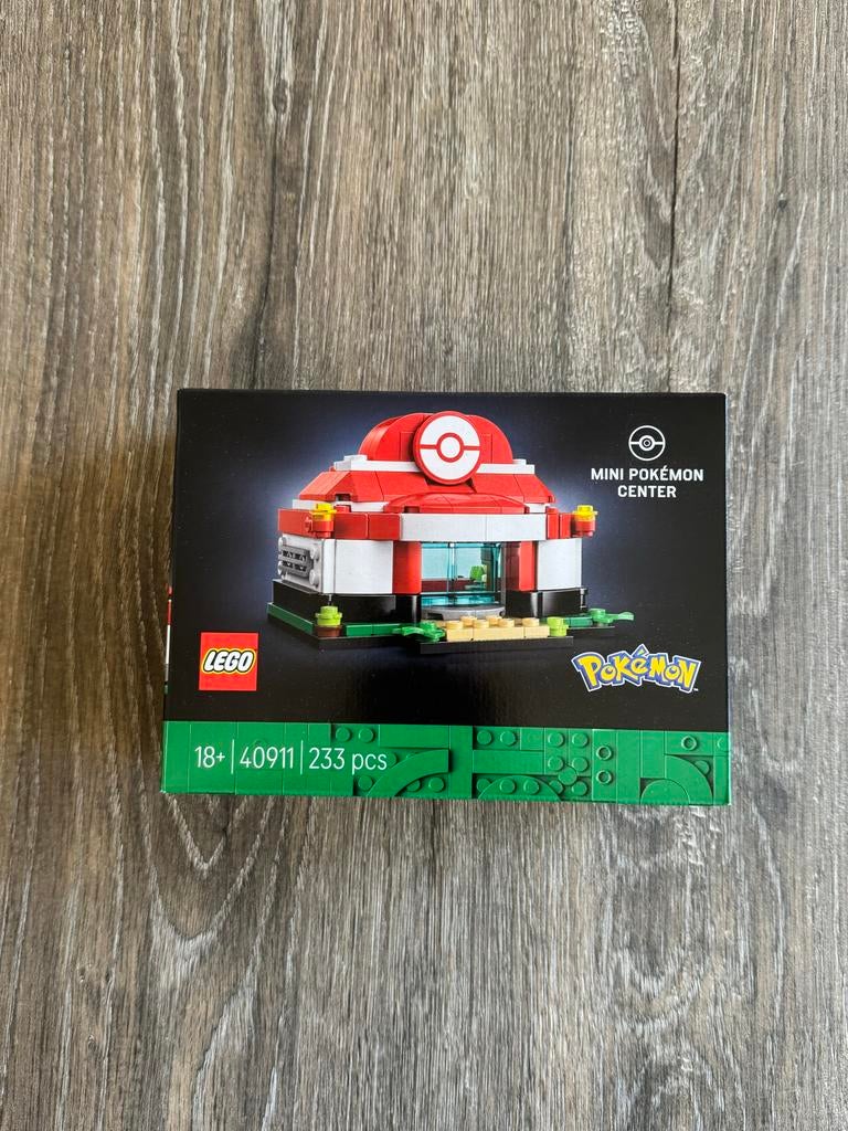 Lego Mini Pokémon Center 40911, Ophalen of Verzenden, Nieuw, Complete set, Lego