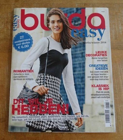 Burda Easy herfst/winter 2014, Verzenden, Zo goed als nieuw, Vrouw, Burda