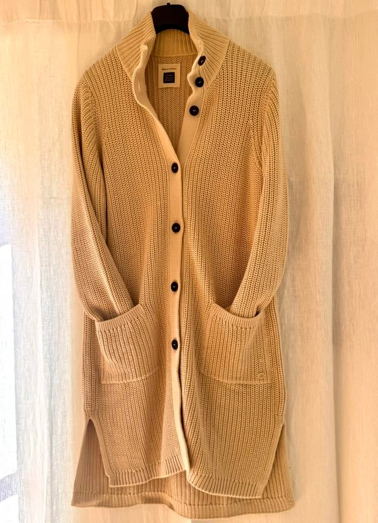 Marc O’Polo Comfortabele cardigan maat M., Kleding | Dames, Ophalen of Verzenden, Zo goed als nieuw, Beige
