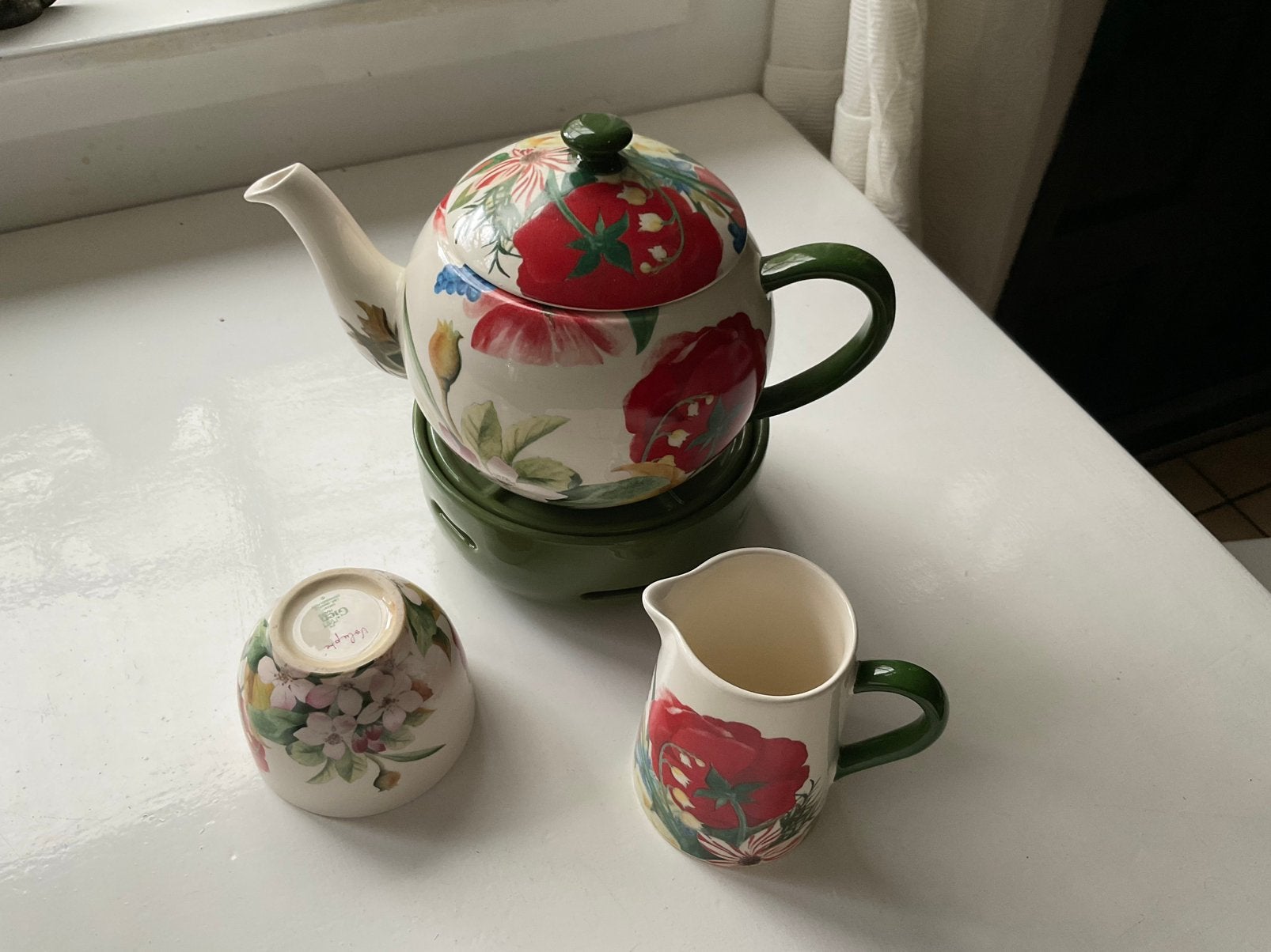 Gien servies, Ophalen