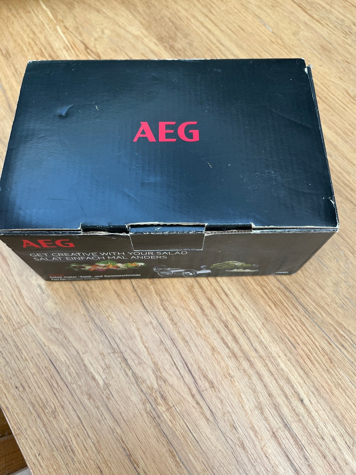 Nieuwe AEG saladesnijder met 3 hulpstukken, Ophalen of Verzenden, Nieuw