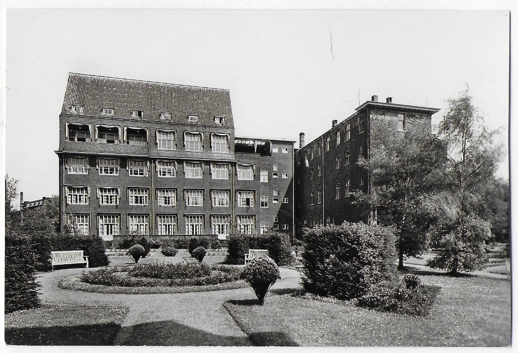 Rotterdam Ziekenhuis Eudokia Oude Ansichtkaart ( B3155 ), Ophalen of Verzenden, 1960 tot 1980, Gelopen, Zuid-Holland