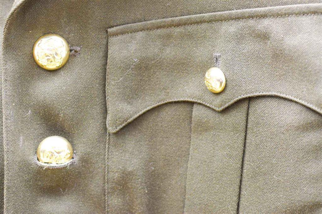 Uniform jas 51171, Ophalen of Verzenden, Gedragen, Groen