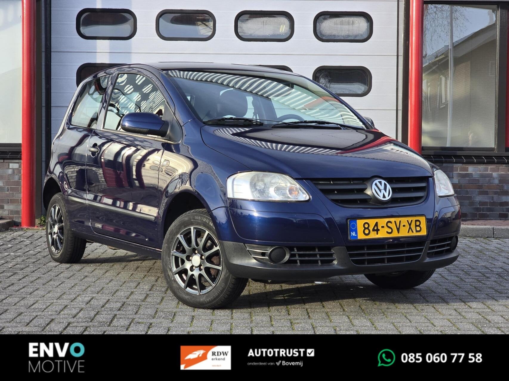 Volkswagen Fox 1.4 Trendline Elektr. Ramen/Centr. Vergr/APK, Auto's, Volkswagen, Voorwielaandrijving, Zwart, 4 cilinders, Origineel Nederlands