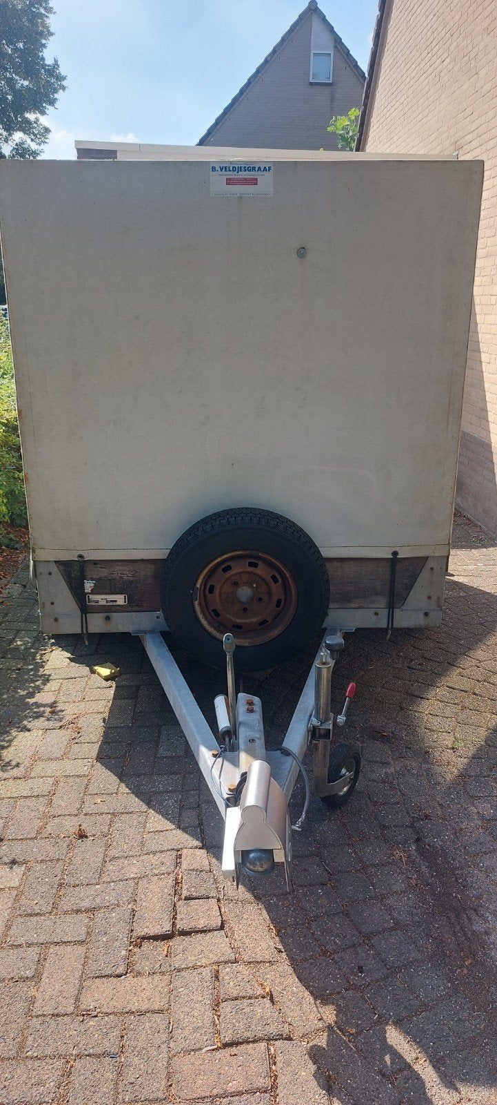 Aanhangwagen met huif, Auto diversen, Aanhangers en Bagagewagens, Ophalen, Gebruikt