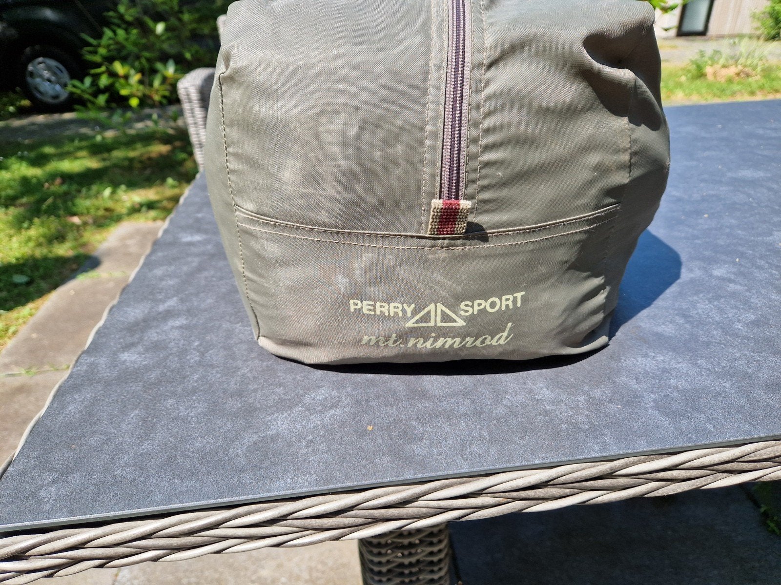 Perry Sport Mt. Nimrod 4-persoons tunneltent, Caravans en Kamperen, Tenten, Ophalen, Gebruikt
