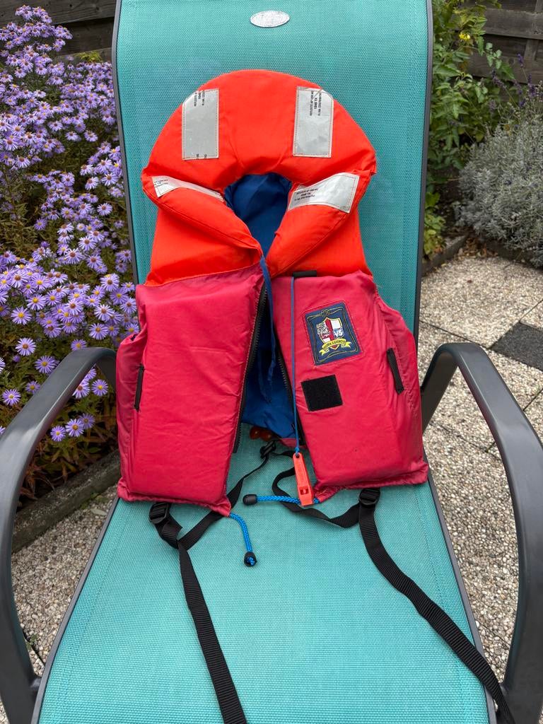 Valeria S Giorgio Tobago Zwemvest - Rood/Blauw - Maat S, Ophalen of Verzenden, Gebruikt, Kind, Reddingsvest of Zwemvest