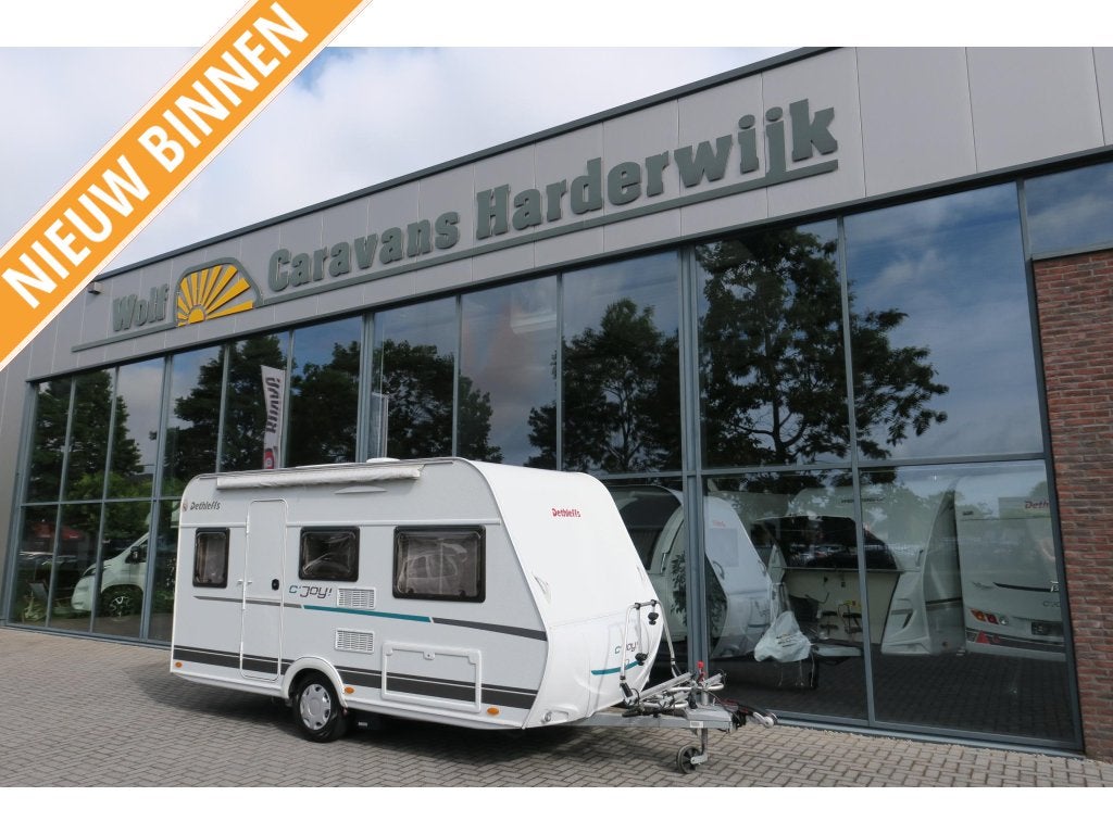 Dethleffs C'Joy 410 QL MOVER+2x FIETSENDR, Standaardzit, Schokbreker, Bedrijf, 750 - 1000 kg