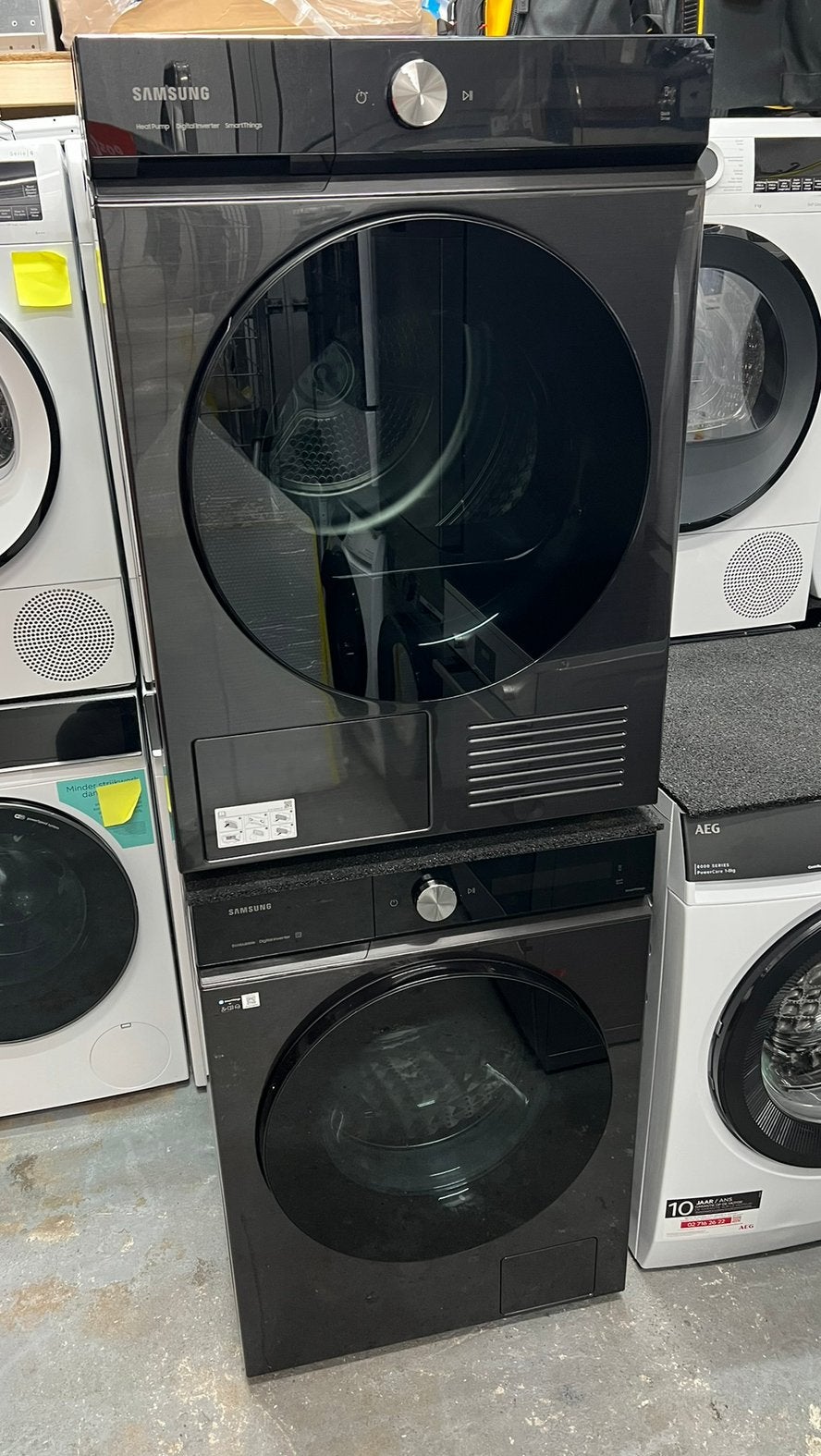 Samsung Wasmachine en Droger 11KG en 9KG Ai Wash SilentDry, 10 kg of meer, Ophalen of Verzenden, Zo goed als nieuw, 85 tot 90 cm