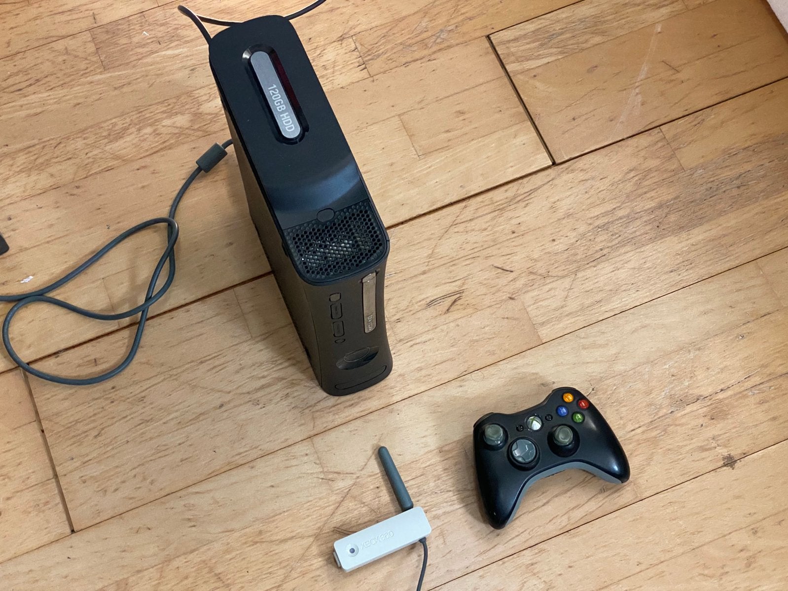 Xbox 360 120GB HDD met controller, Ophalen of Verzenden, 120 GB, Met 1 controller