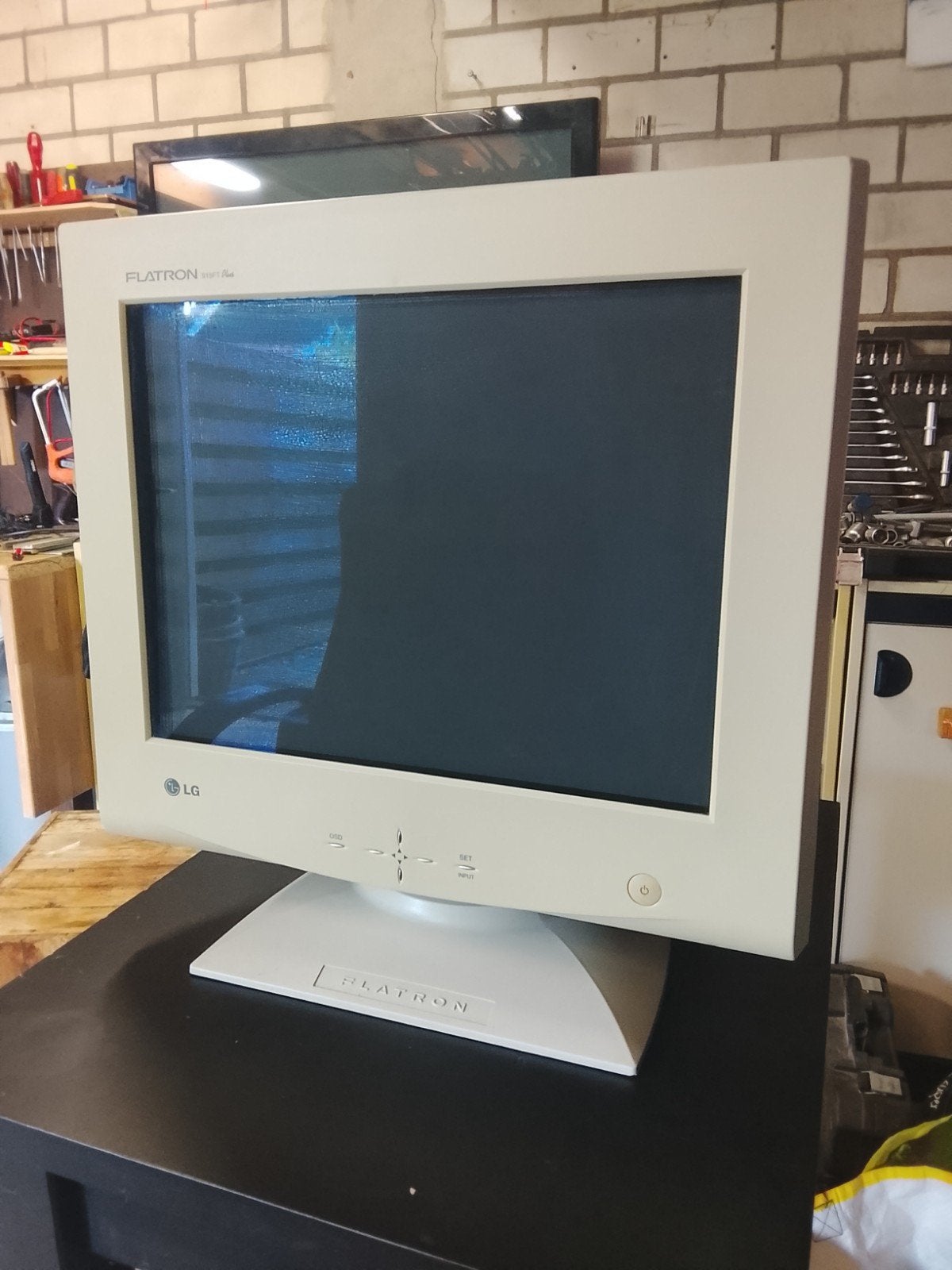 LG FLATRON 915ft Plus 19" CRT monitor, Computers en Software, Monitoren, Ingebouwde speakers, LG Electronics, Full HD, Minder dan 1 ms