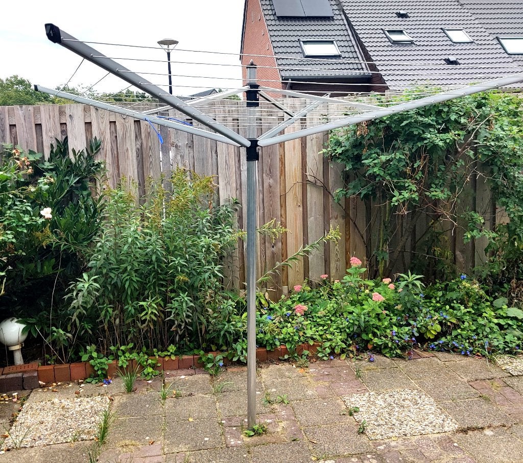 GRATIS droogmolen Brabantia Line-O-Matic 40m, Ophalen, Gebruikt, Droogmolen