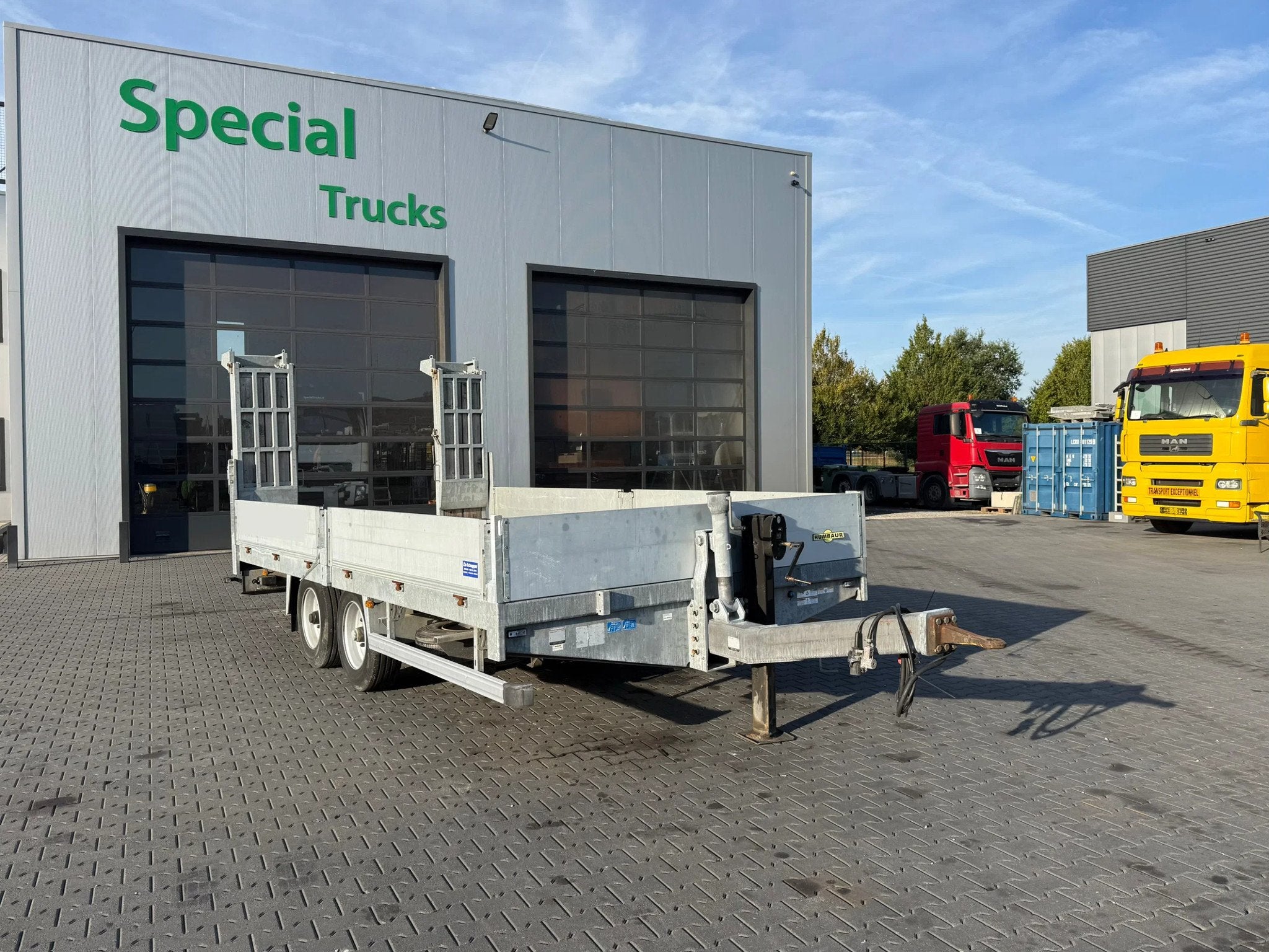 Humbaur HT 105225 BS – 10.500 KG – Machine transporter, Overige brandstoffen, Bedrijf, Aanhangers en Opleggers, Te koop
