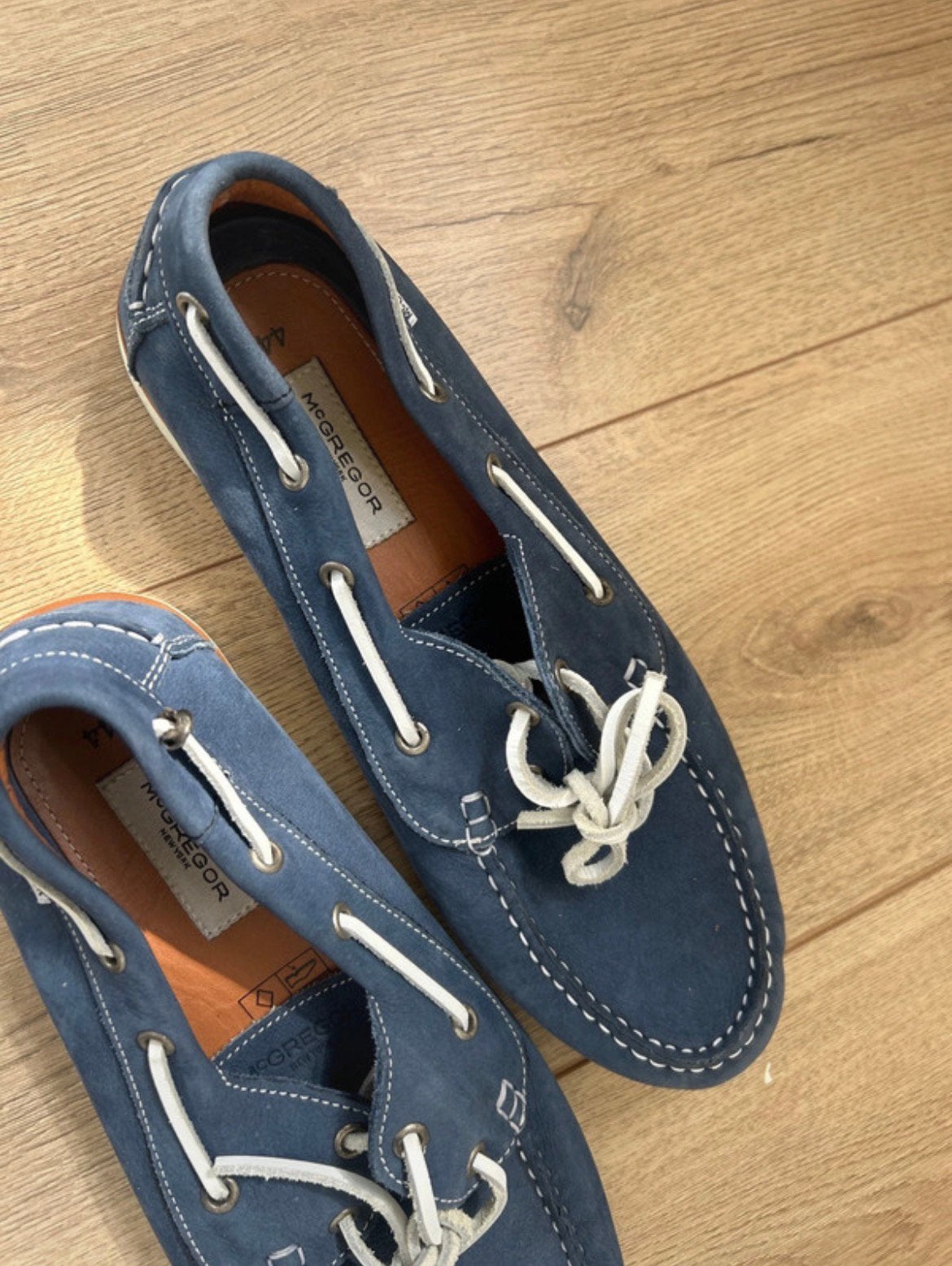 McGregor bootschoenen maat 44, Blauw, Overige typen, Ophalen of Verzenden, Zo goed als nieuw