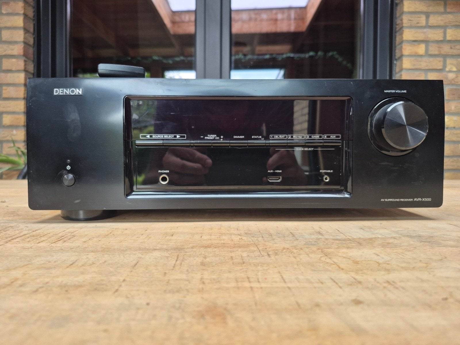 Denon AVR-X500 - AV Surround Receiver, Ophalen, Zo goed als nieuw, 120 watt of meer, Denon