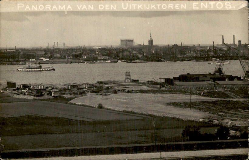 Amsterdam - ENTOS - Fotokaart - Vlissingen - 1913, Verzenden, Voor 1920, Gelopen, Noord-Holland