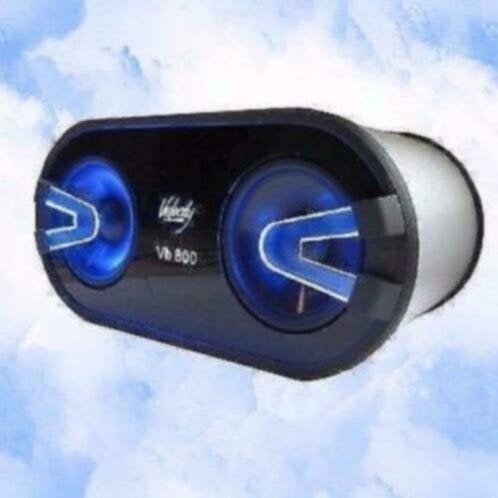 1200 watts dubbele Subwoofer VB800 met led verlichting, Auto diversen, Ophalen, ., Nieuw, .
