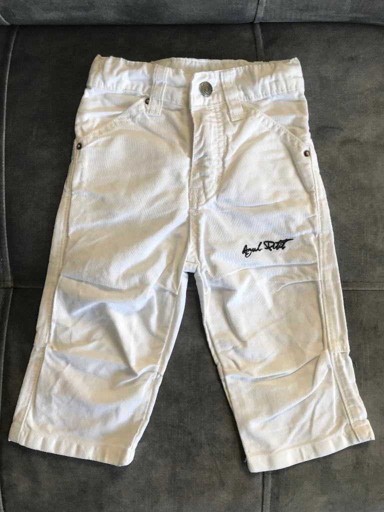 Porto Azul Witte broek maat 68, Broekje, Porto Azul, Ophalen of Verzenden, Zo goed als nieuw