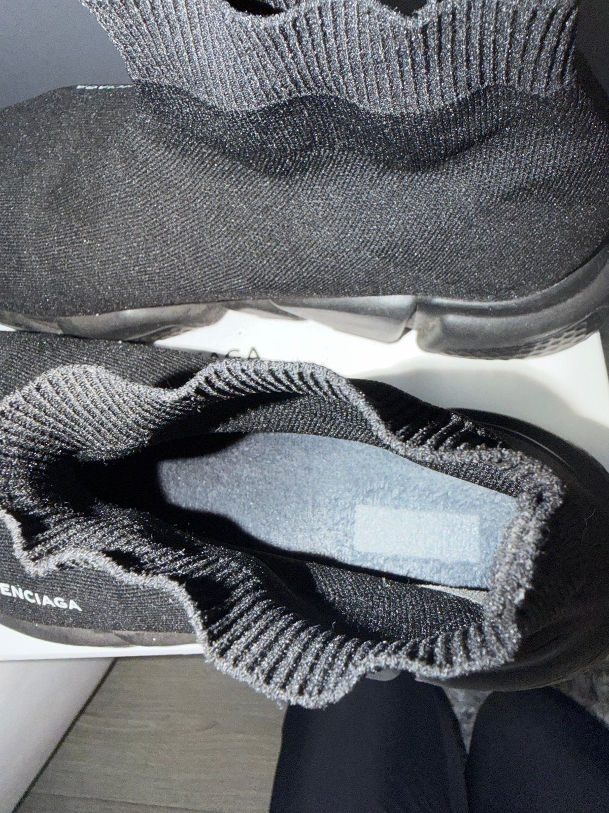 Balenciaga Speed Trainer Zwart - Maat 46, Ophalen of Verzenden, Zo goed als nieuw, Zwart, Sneakers of Gympen