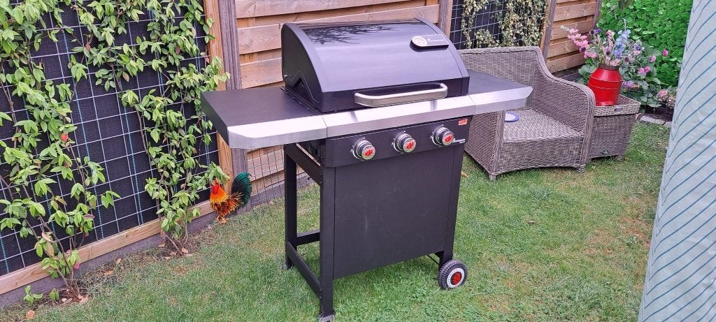 Mooie gas barbeque 10-persoons, Ophalen, Gebruikt, Landmann