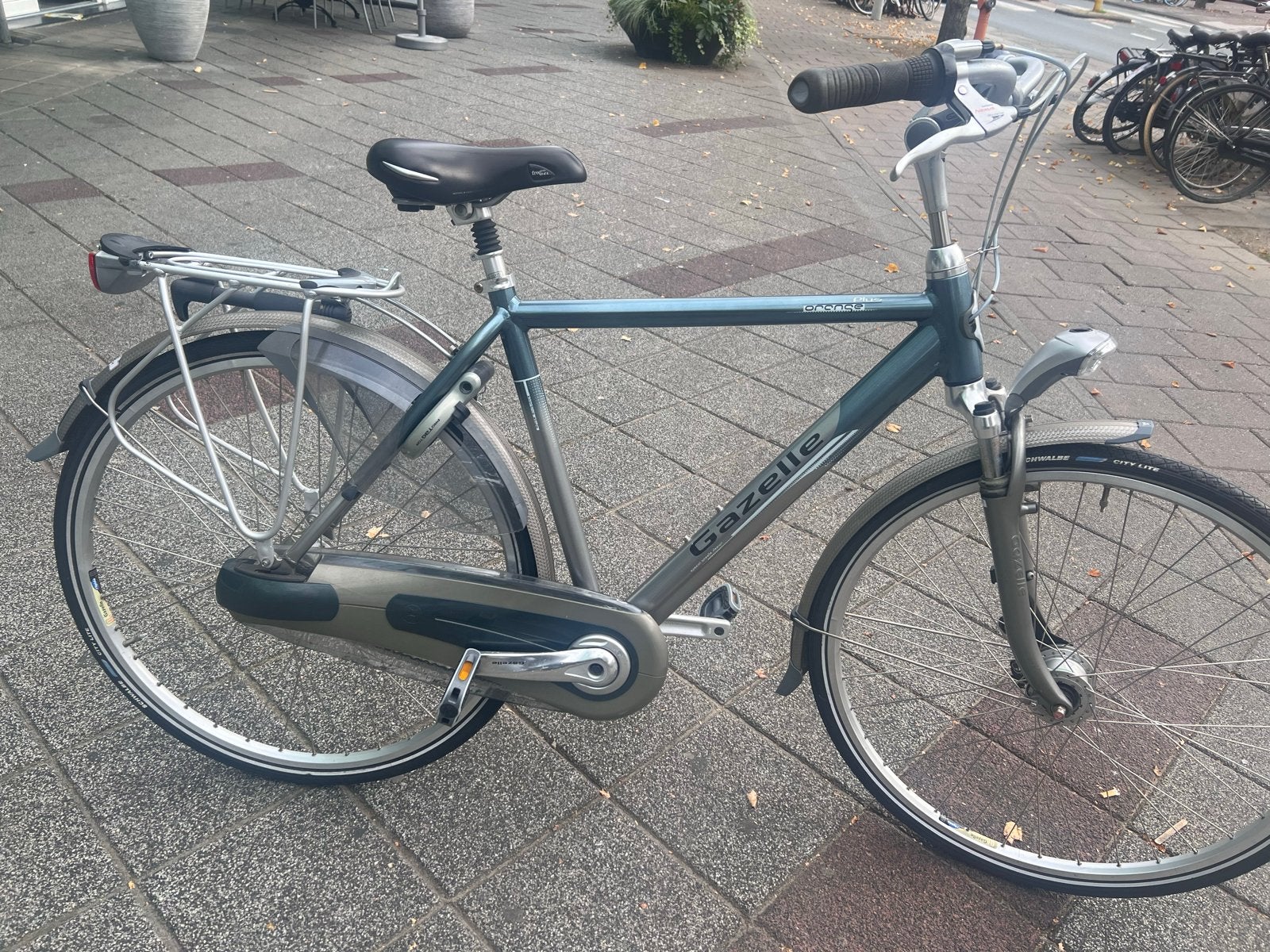 Gazelle orange plus herenfiets 53 Cm /28 inch, Gebruikt, Ophalen of Verzenden, Gazelle, Trommelrem
