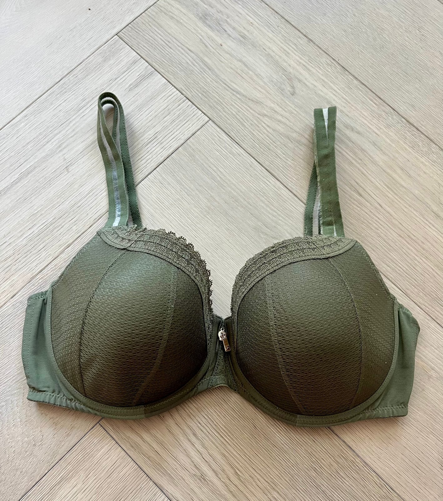 Prima Donna Twist 85E Khaki FullCup (LEES BESCHRIJVING), Kleding | Dames, Ondergoed en Lingerie, Verzenden, BH, Groen