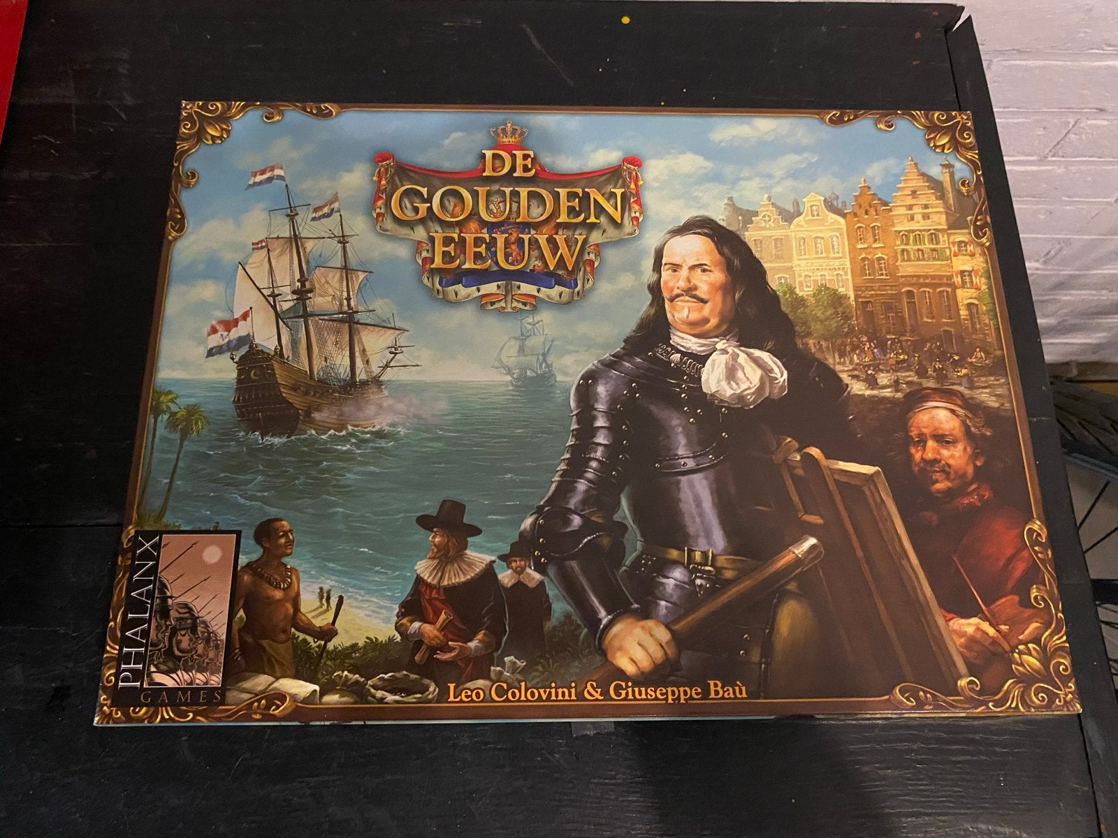 De Gouden Eeuw Bordspel - Strategisch Spel, Drie of vier spelers, Ophalen of Verzenden, Zo goed als nieuw