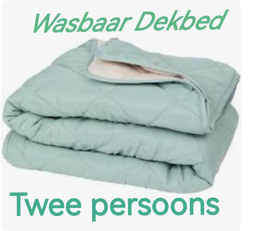 Wasbaar Tweepersoons Dekbed - Comfortabel en Praktisch, Ophalen