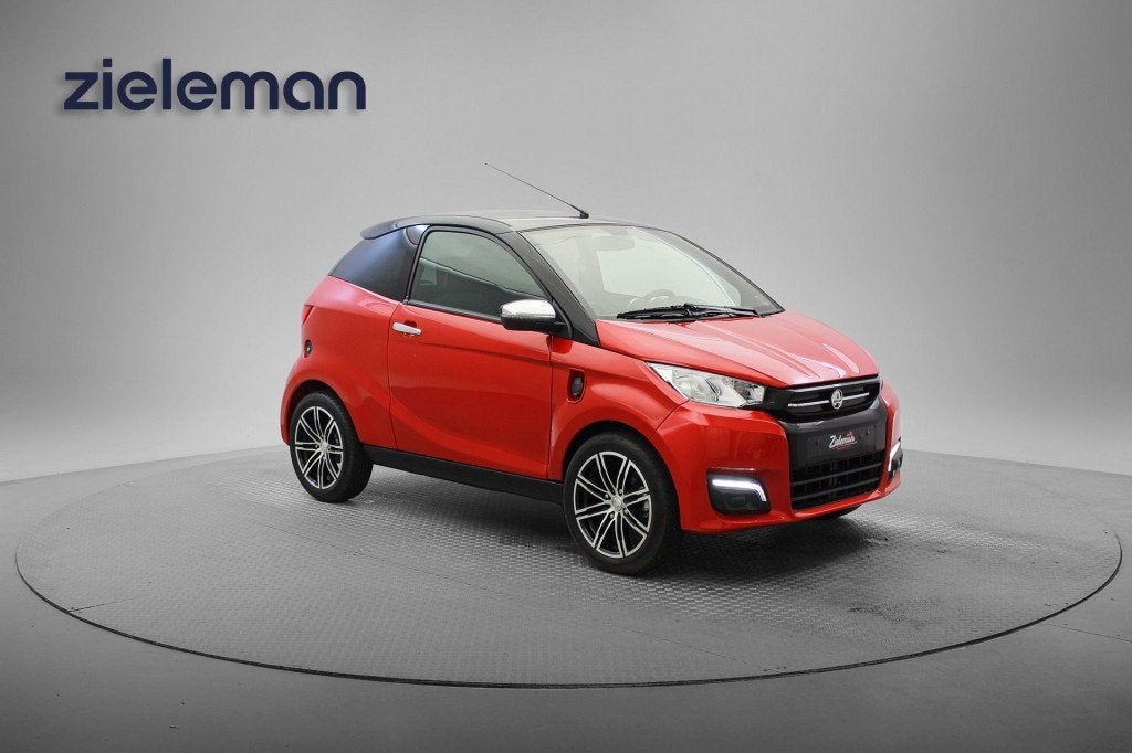 Aixam E-COUPE Premium - 2020 - 4.328 Km - Camera, Leer, AIXAM MEGA Brommobielen, Gebruikt, Info@aixam.nl, Linie 15, 5405 AR Uden