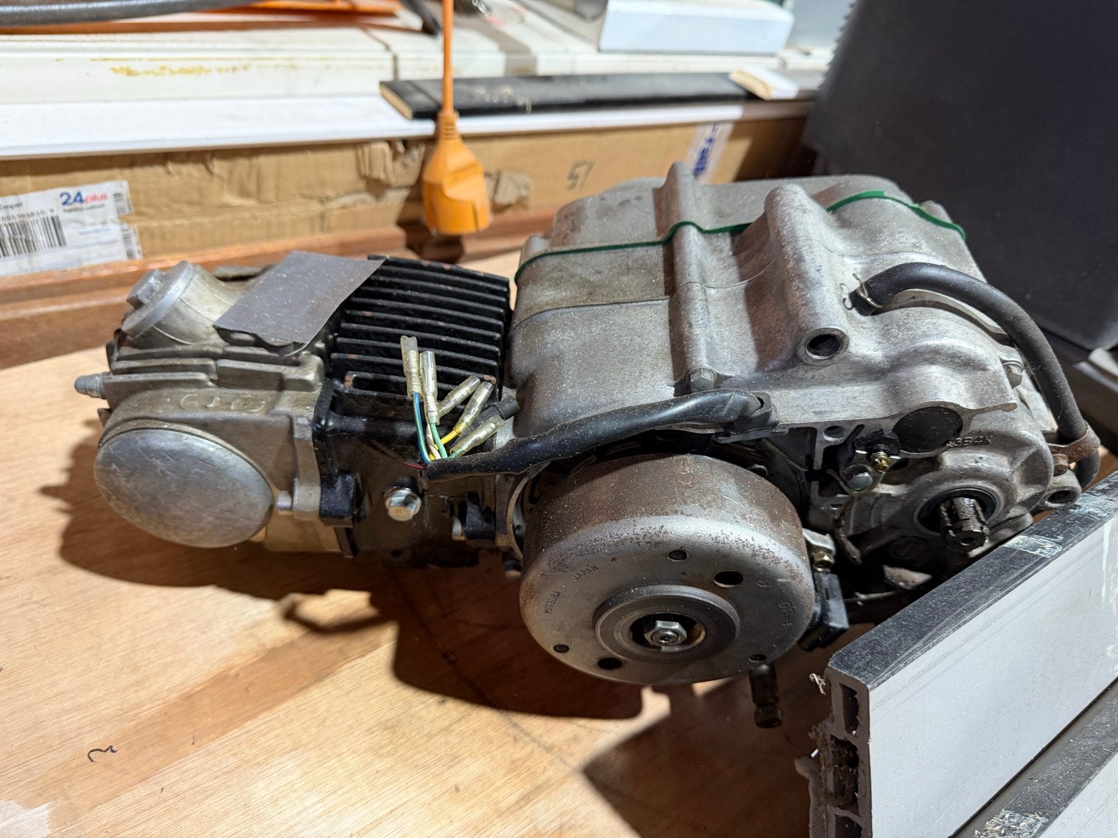Honda C70 Motorblok - 12v 120cc c50 c90, Ophalen, Gebruikt
