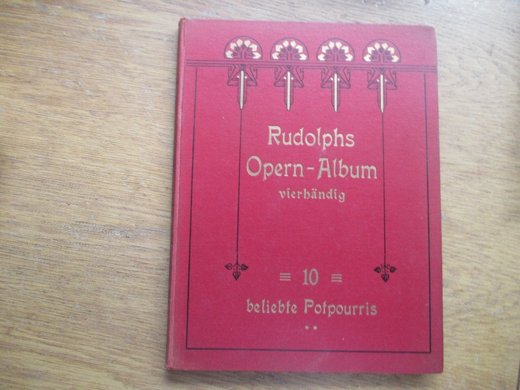 Rudolphs Opern-Album - 10 populaire potpourri's, Gebruikt, Klassiek, Ophalen of Verzenden, Piano