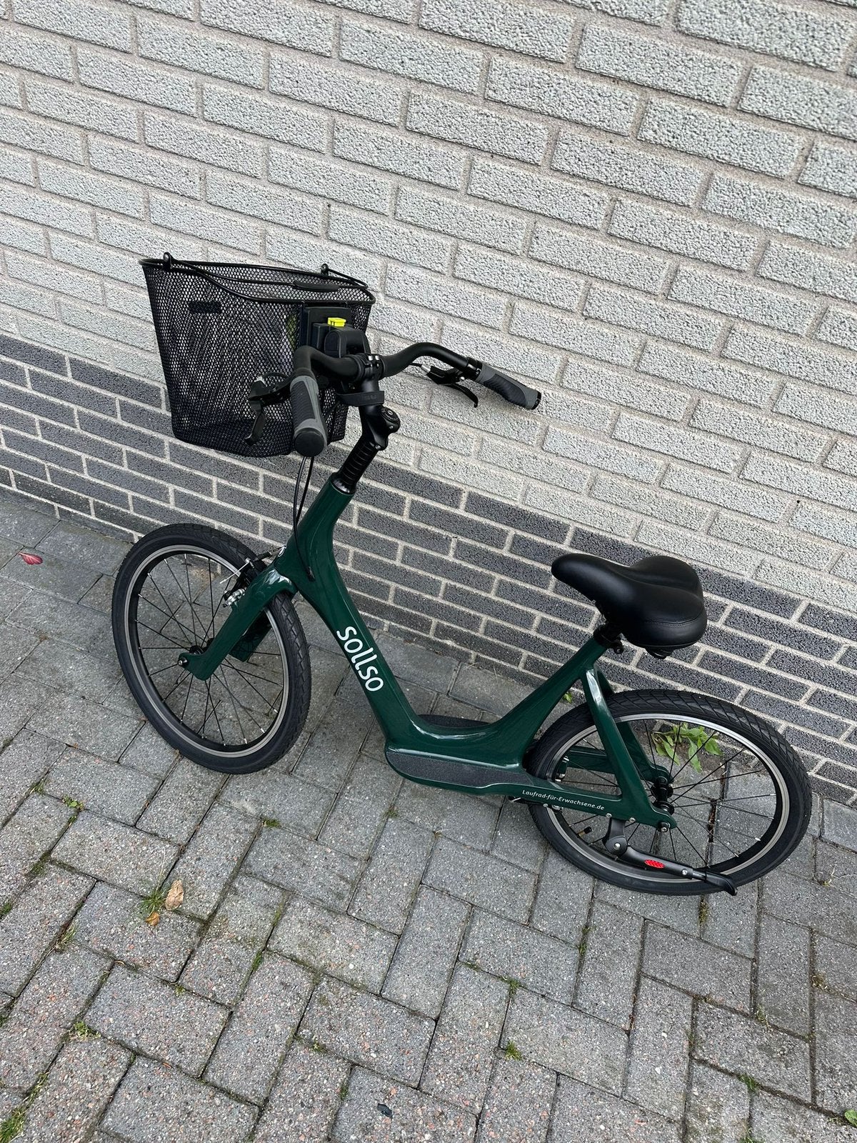 SollSo loopfiets voor volwassenen - Groen, Ophalen, Nieuw