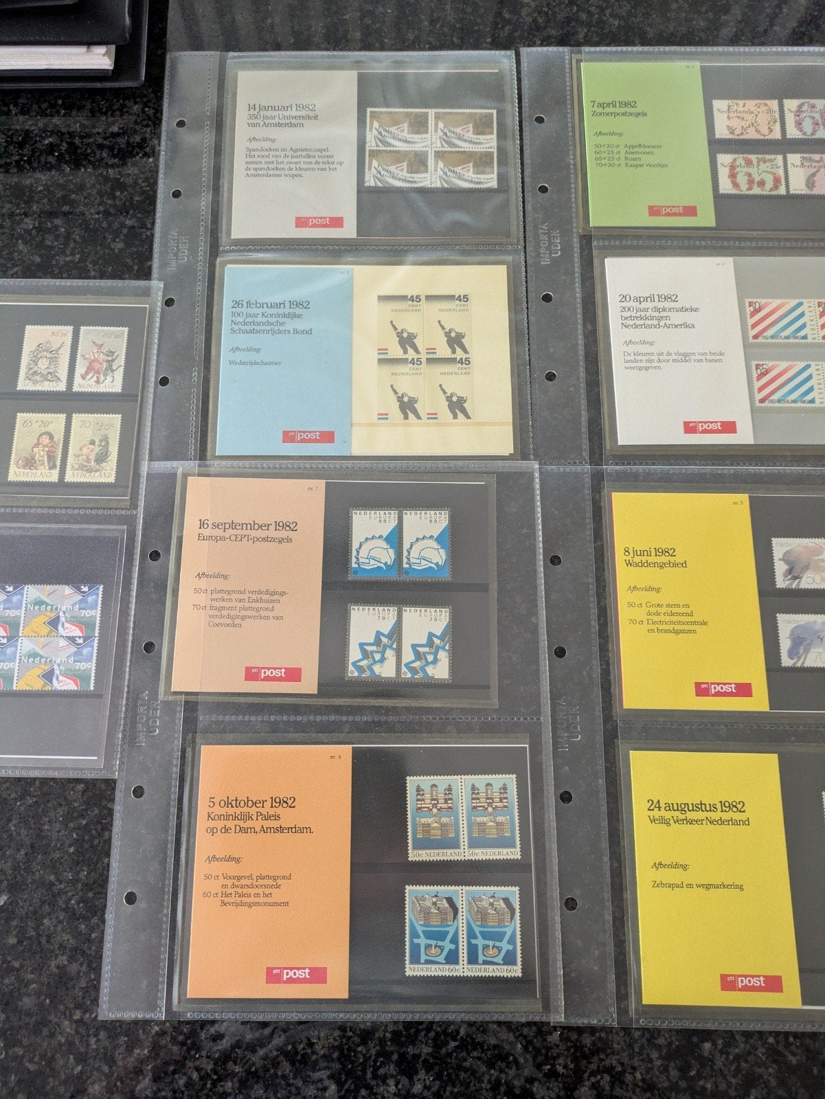 Nederlandse postzegels 1982 - Eerste dag uitgiften, Postzegels en Munten, Postzegels | Eerstedagenveloppen, Ophalen, Onbeschreven
